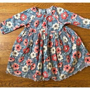 Pastourelle by Pippa & Julie Girls Floral Dress Size 3